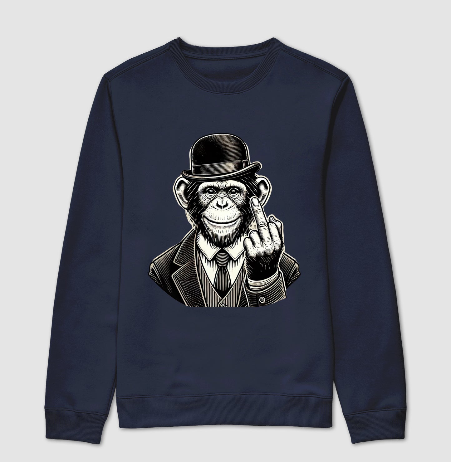 Chimpanzé Irreverente - Suéter Moletom