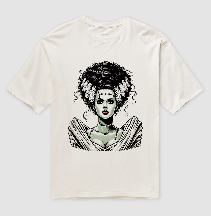 A Noiva de Frankenstein - Camiseta Oversized