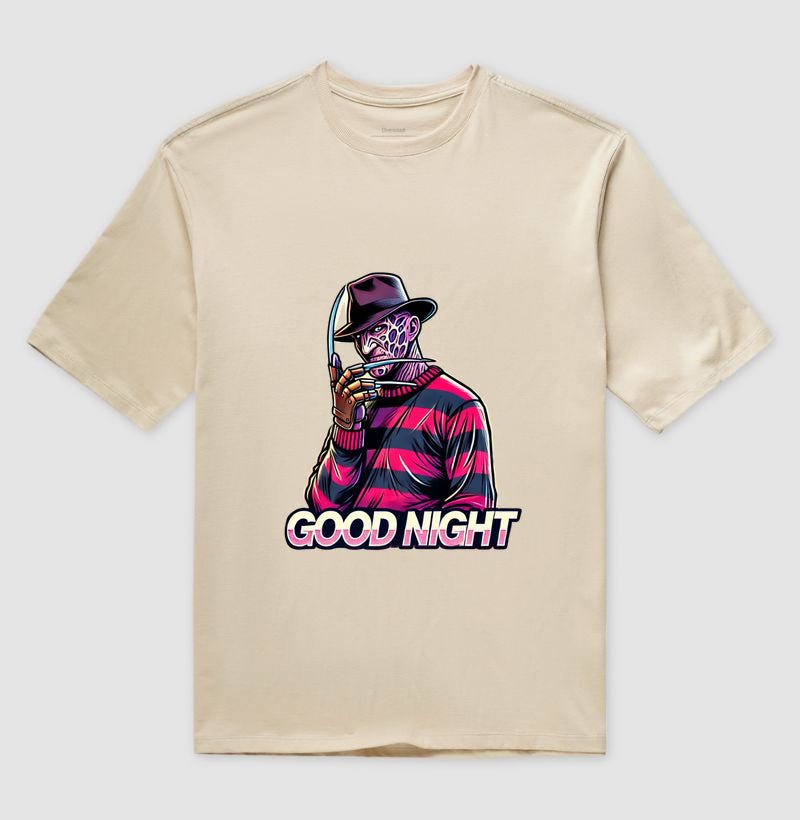 Good Night - Camiseta Oversized