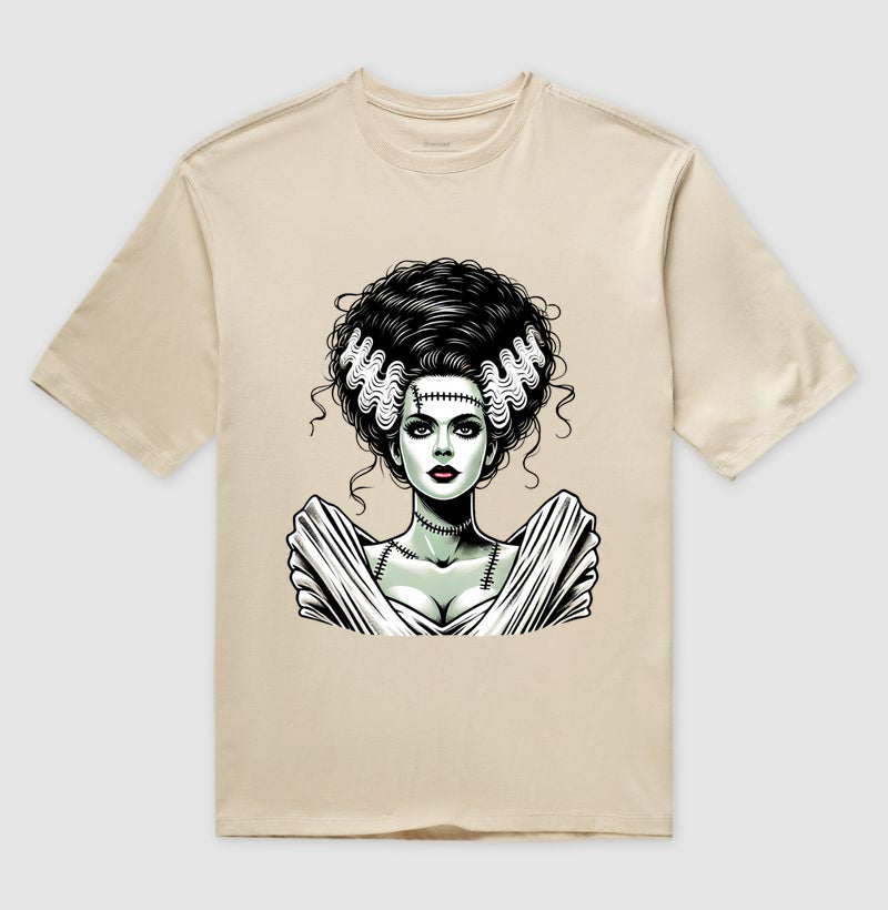 A Noiva de Frankenstein - Camiseta Oversized