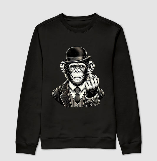 Chimpanzé Irreverente - Suéter Moletom