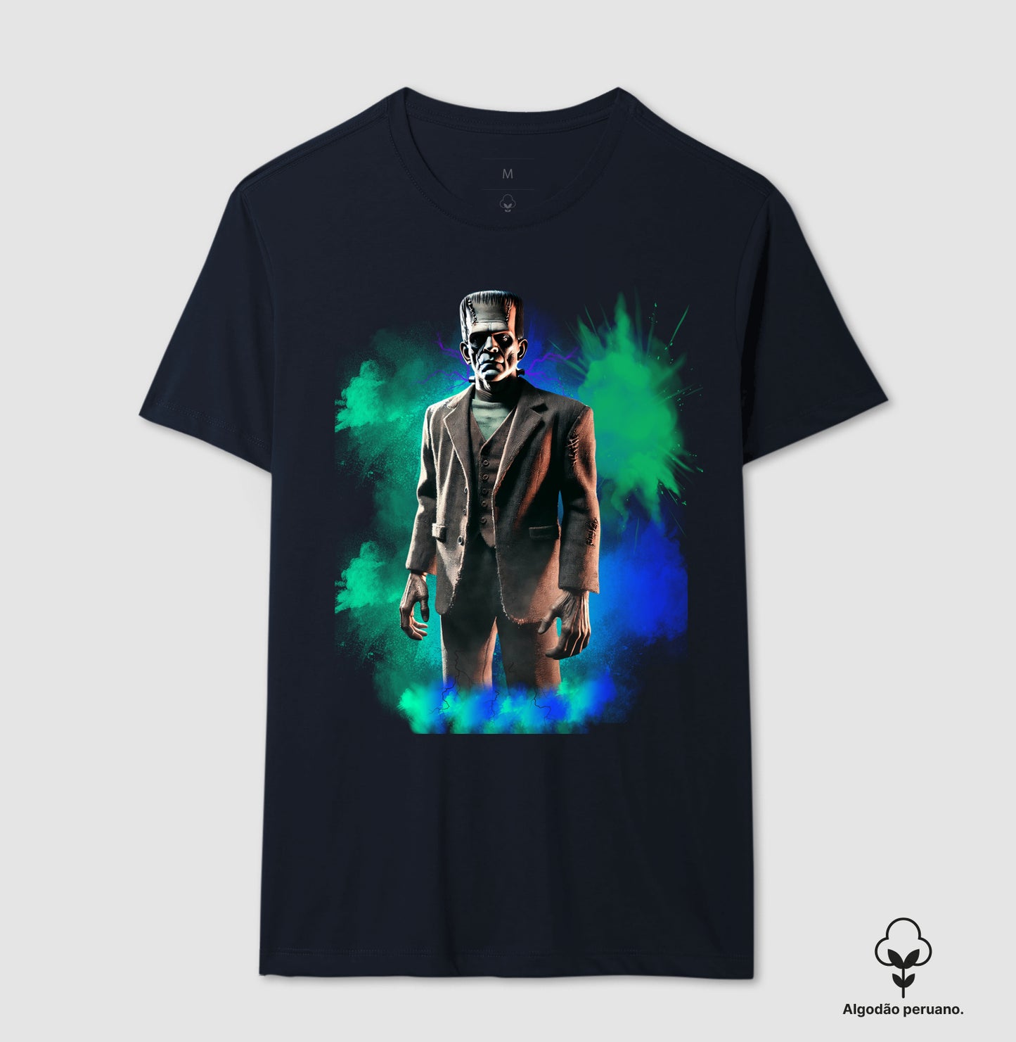 Frankenstein - Camiseta Algodão Peruano
