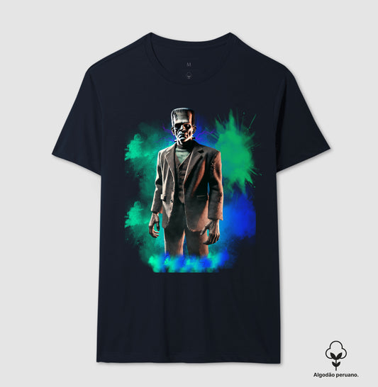 Frankenstein - Camiseta Algodão Peruano