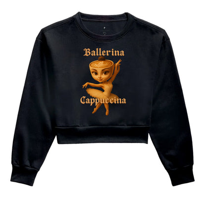 Bailarina Capuccino - Moletom Cropped