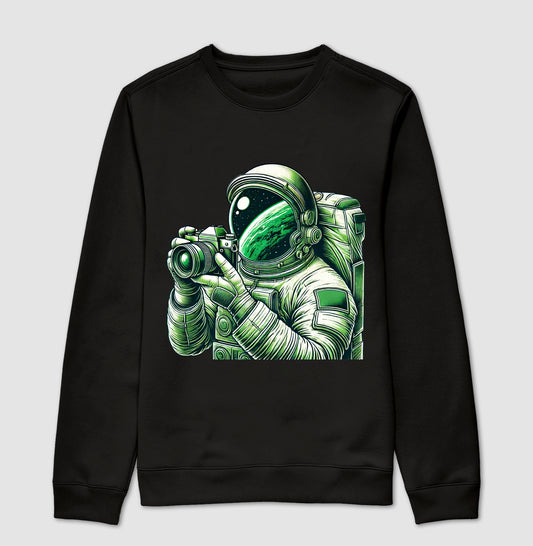 Astronauta Fotógrafo - Suéter Moletom