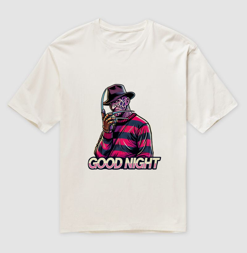 Good Night - Camiseta Oversized