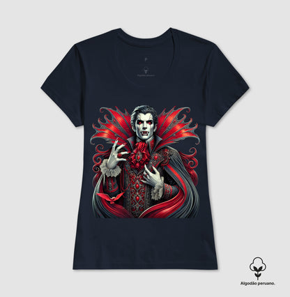 Drácula - Camiseta Algodão Peruano